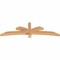 Ekena Millwork Davenport Timber Gable Bracket, Western Red Cedar, 72"W x 21"H x 3 1/2"D x 3 1/2"F, 7/12 Pitch GBW072X21X0404DAV00SWR - alternate 5